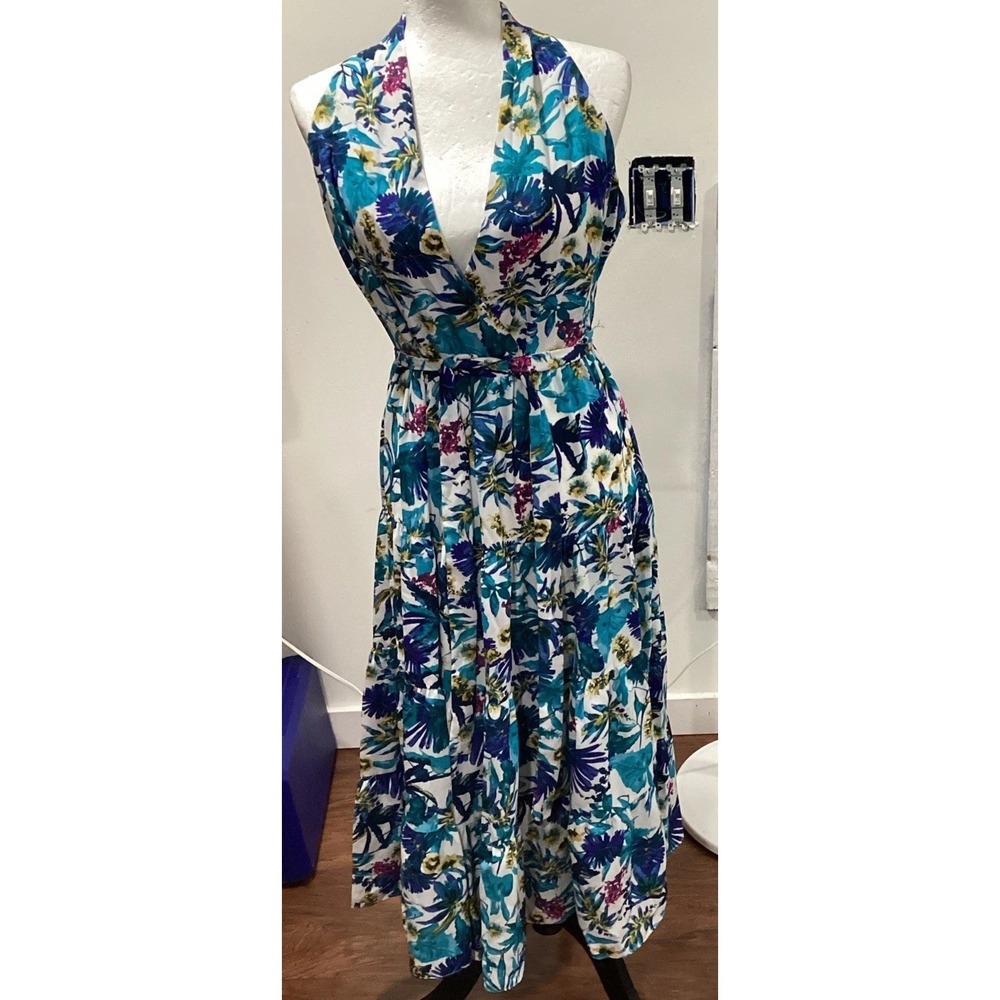 Danny and Nicole Women's Floral Sleeveless Dress Size 6